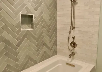 Custom-Bath-Design-Herringbone-Tile-Fairhope