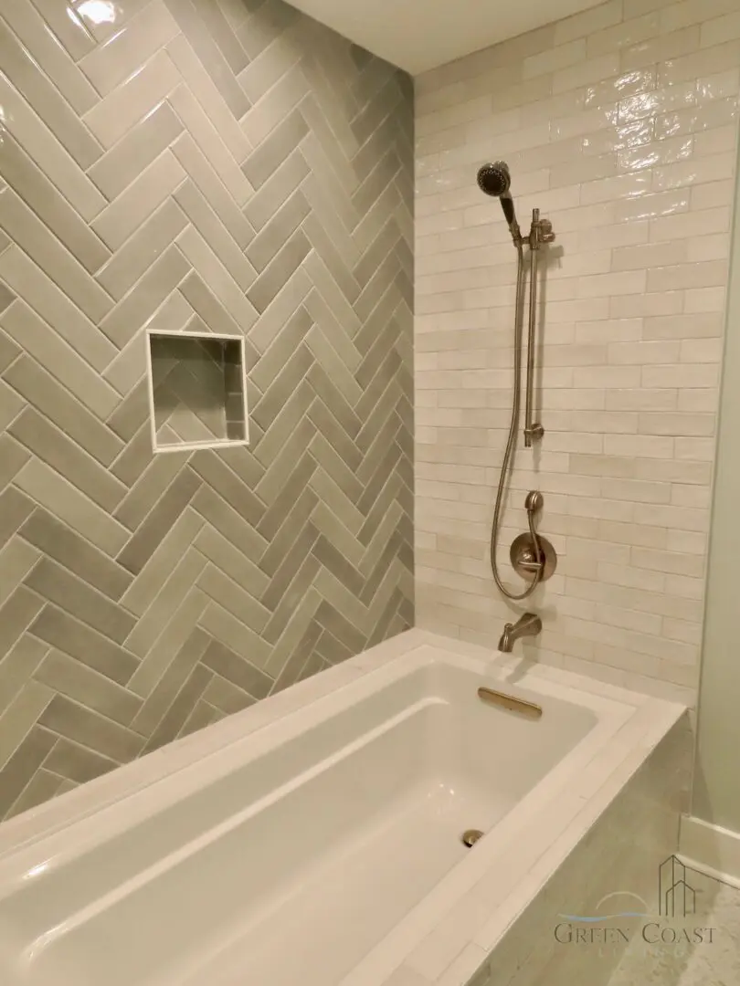 Custom-Bath-Design-Herringbone-Tile-Fairhope